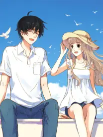 韩国漫画《白夜直播》封面